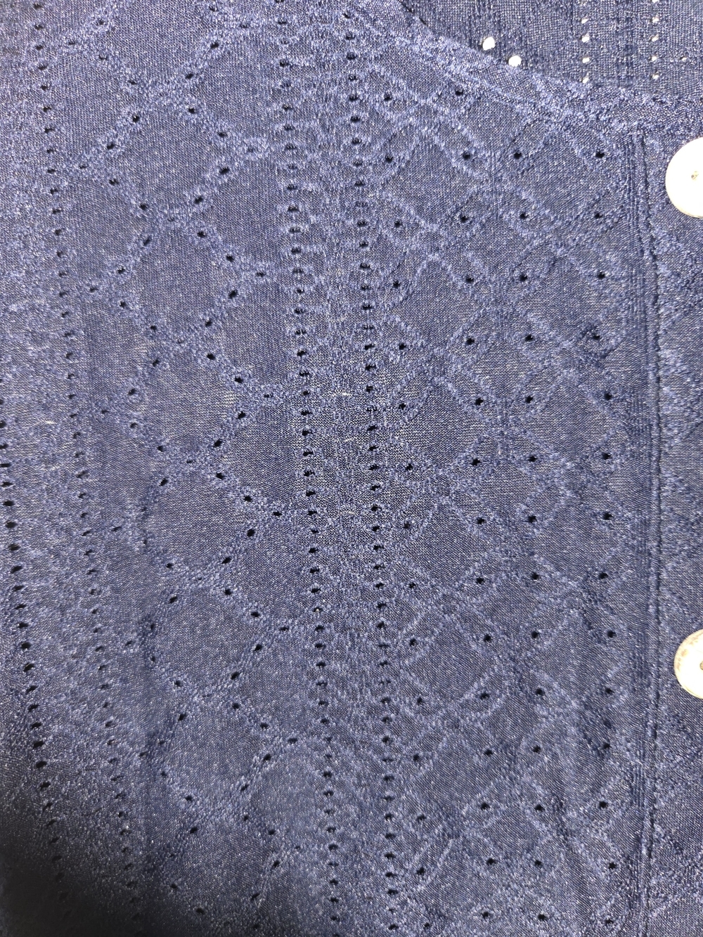 Cupshe Navy Sleeveless Button-Front Midi Dress - Picture 4 of 8